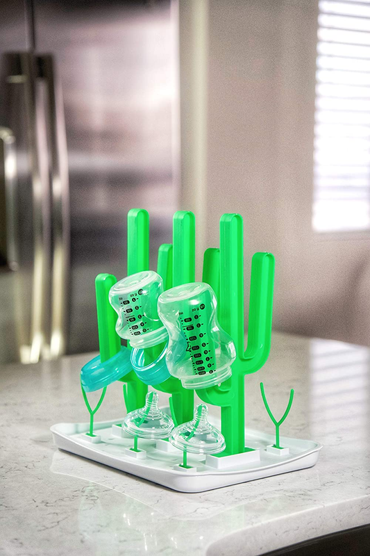 Lily Baby Bottle Drying Rack Cactus Desert Theme High Capaci