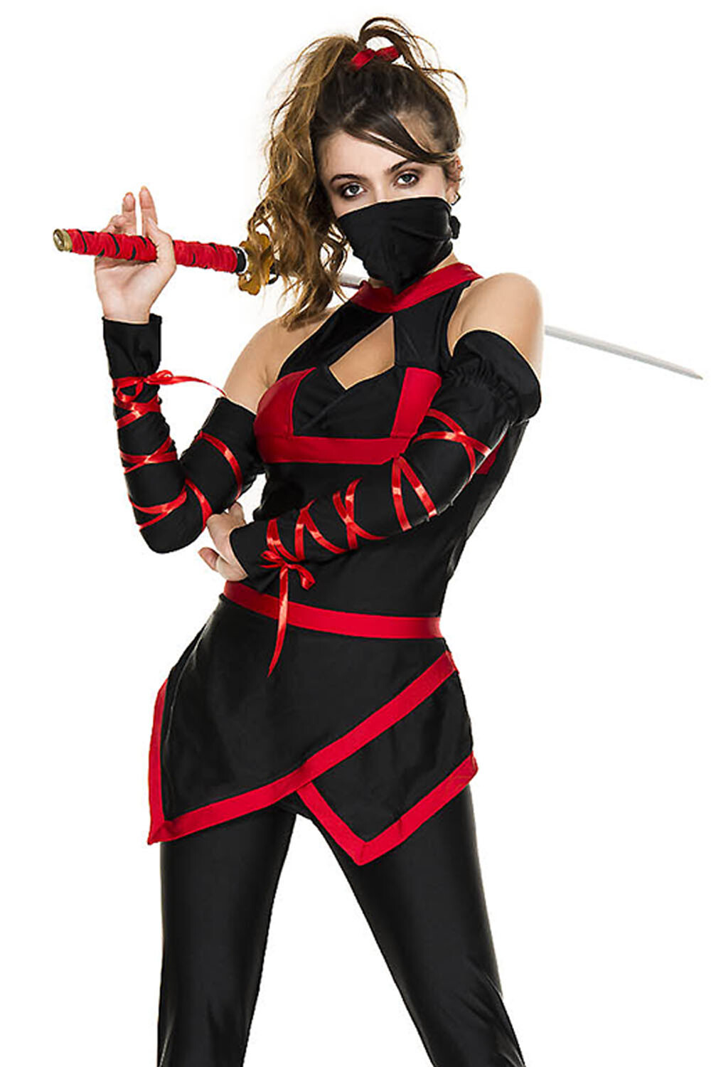 5 PC. Ladies Walker of Shadows Ninja costume set | eBay