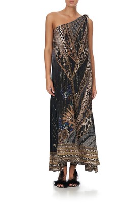 CAMILLA Lady Stardust One Shoulder Long Dress RRP $749