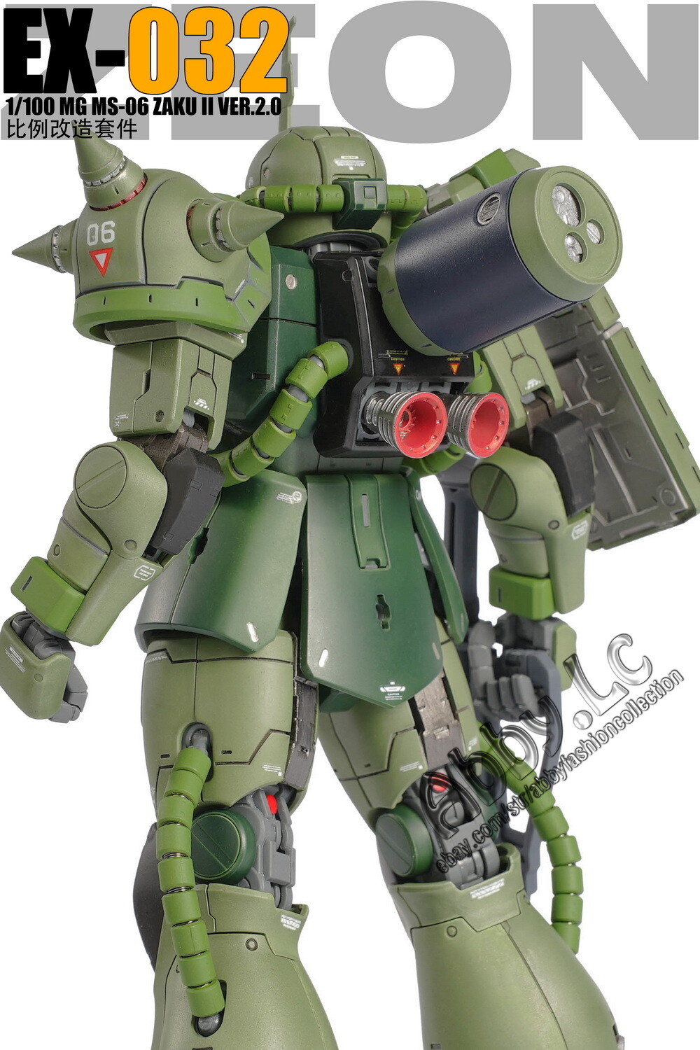 アヌビス2 for MG 1/100 MS-06S J F Zaku II ver 2.0 Anubis One Year War