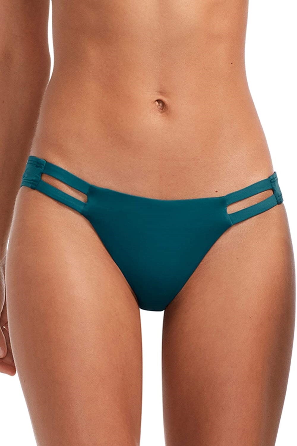 Vitamin A Women's 167009 Jade EcoLux Hipster Bikini Bottom Swimwear Size 14