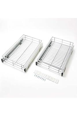 Tidy & Co. Sliding Drawer Organizers with Liners -Set of 2