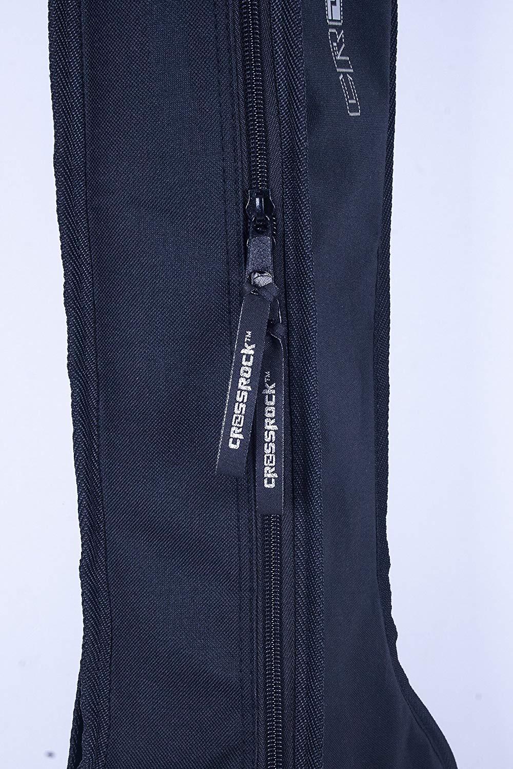 Crossrock CRSG106CHBK 1/2 Size Classical Guitar Gig Bag with Backpack Straps