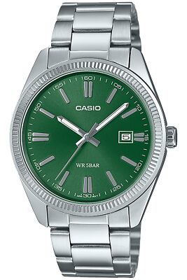 CASIO Collection MTP-1302D-3AJF Dark Green Quartz Men's Watch From Japan