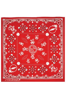 GRATEFUL DEAD-GOOD OL GRATEFUL DEAD-Red BANDANA-Garcia,Lesh, Wier