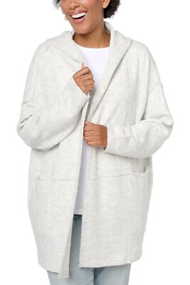 Studio Park x Amy Stran Hooded Cardigan Grey