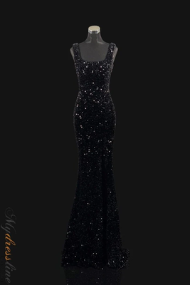 Pre-owned Scarlett Portia &  Ps21028 Evening Dress Lowest Price Guarantee Authentic In Black