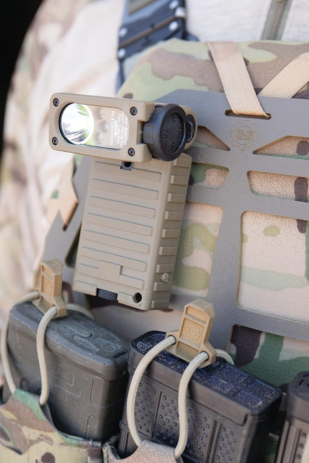 Flashlight Military Streamlight 14032 Sidewinder Tactical Coyote LED Helmet USMC