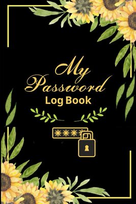 Password Log Book With Alphabetical Tabs:internet address and password logbook