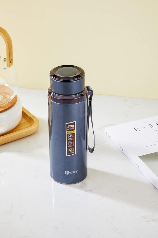 Thermos Water Bottle 20 Oz Insulated Stainless Steel Vacuum Flask Keeps Liquids
