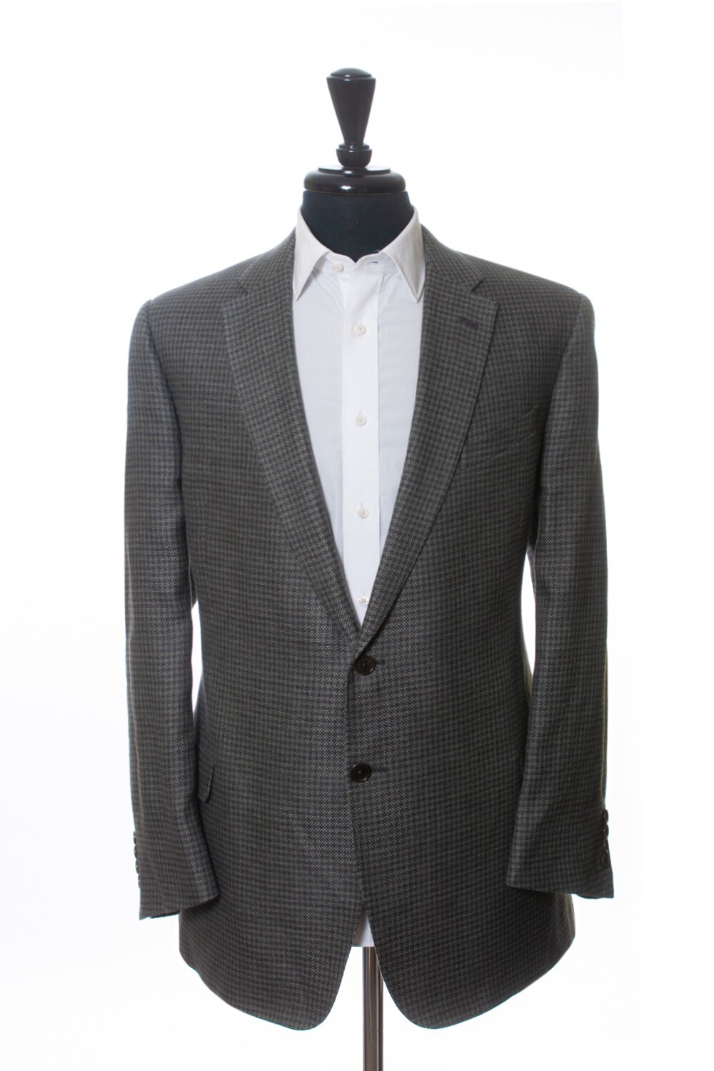 GIORGIO ARMANI ジャケット Armani Collezioni Gray Check Giorgio Blazer 23359 | eBay