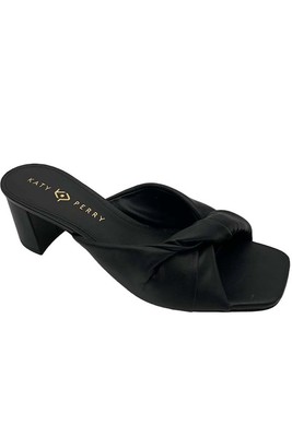 Katy Perry Twisted Heeled Sandals The Tooliped Black