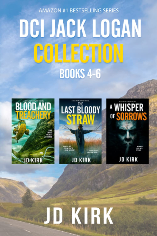 The DCI Jack Logan Collection Books 4-6 Paperback by JD Kirk Scottish Crime Seri