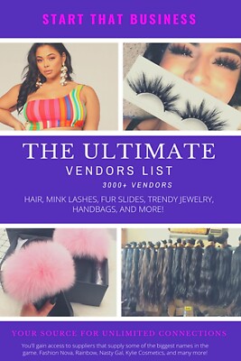 The Ultimate Vendor List - Wholesale Vendors List - 3000+ Top Vendors