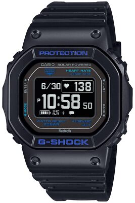 Pre-owned Casio G-shock Dw-h5600-1a2jr Box G-squad Sport Bluetooth Digital Men Watch