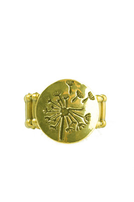 Paparazzi: Fine and Dandelion - Gold Ring