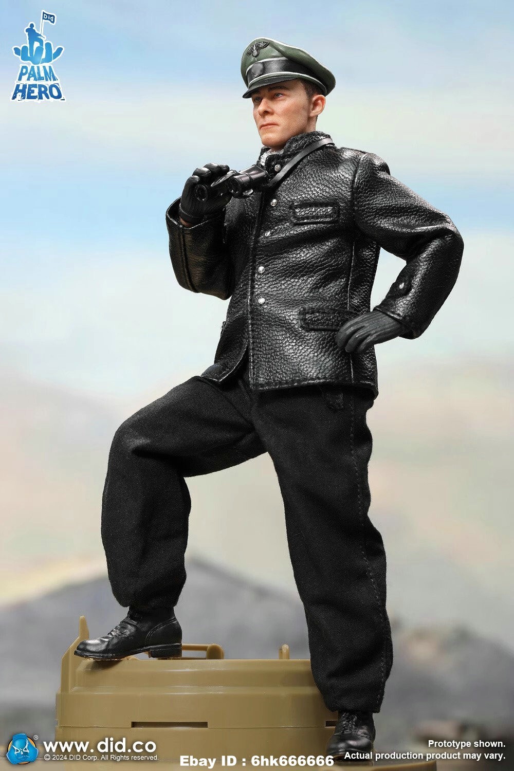 WWⅡ cyber hobby Joachim peiper フィギュア DID XD80022 German Panzer Commander Joachim Peiper 1/12 6