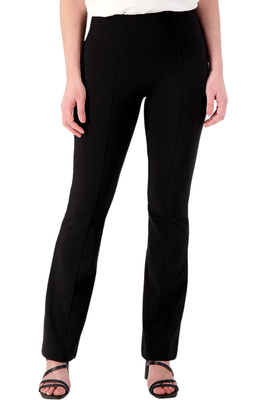 Women with Control Nina Waist Tummy Control Bootcut Pants Black