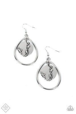 Paparazzi Artisan Refuge Silver Earrings