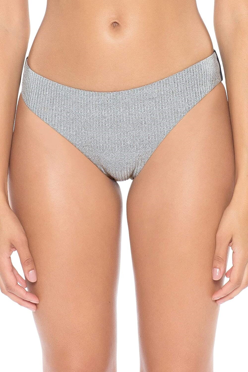 Soluna 262087 Women's Knit Hipster Bikini Bottom Swimwear Size Medium
