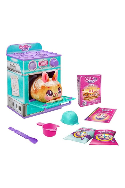 Cookeez Makery Reveal and Scented Plush with Oven Kit Aqua