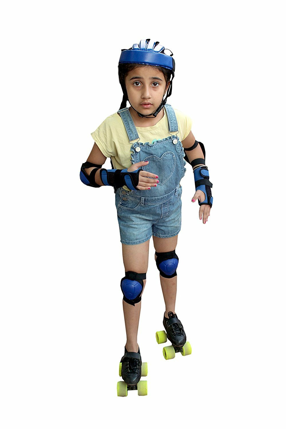Protective Skating Guard Kit For Kids (4 in 1) -Blue, Free