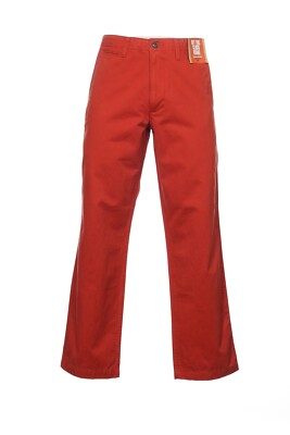 Dockers Orange Flat Front Pants