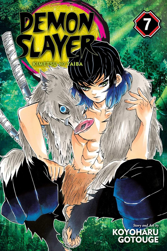 Demon Slayer Kimetsu No Yaiba Vol. 7 Trading Blows at Close Quarters