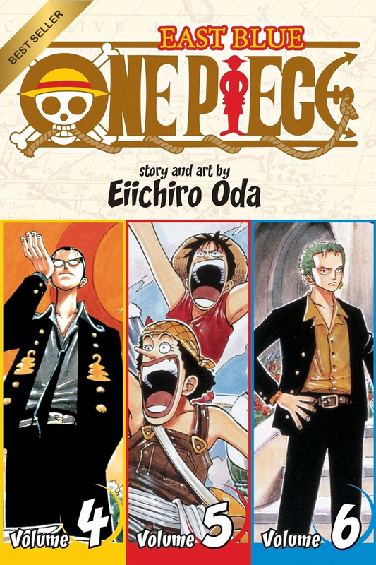 One Piece (Omnibus Edition), Vol. 2: Includes Vols. 4, 5 & 6 (Volume 2)