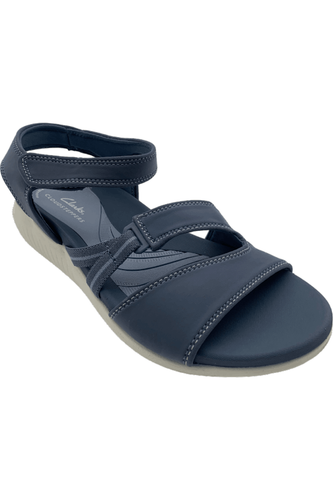 [美品]CLARKS Clarks Collection Leather Block Heel Pumps- Marilyn Nora