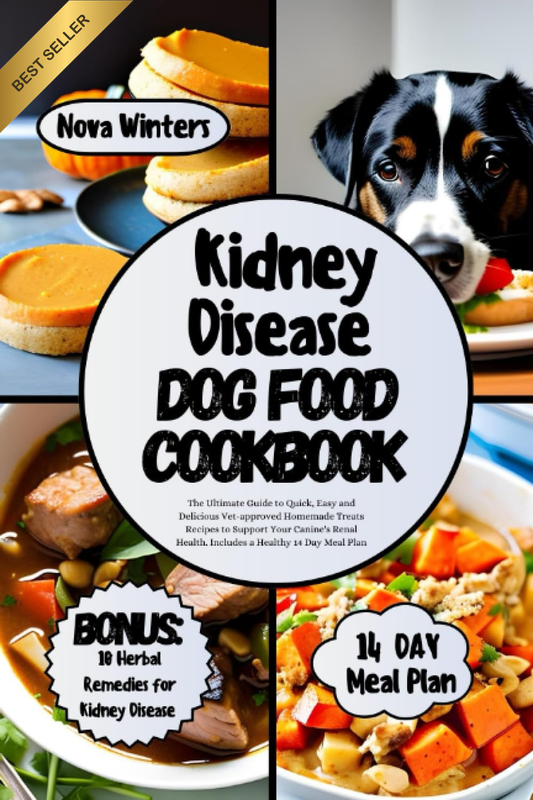 KIDNEY DISEASE DOG FOOD COOKBOOK: the Ultimate Guide to Quick, Easy and Deliciou