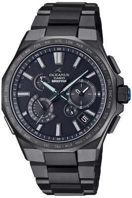 Pre-owned Casio Oceanus Ocw-t6000br-1ajr Briefing 25th Anniversary Limited Titaniu Watch