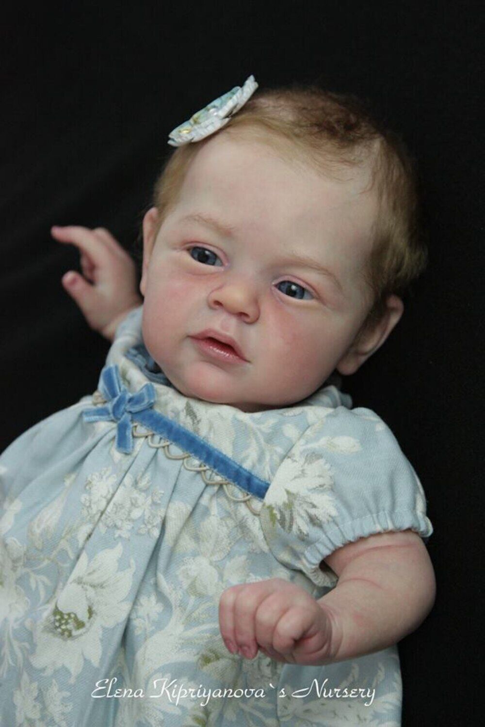 20in Reborn Doll Kit Mary Ann Unfinished Unpainted Doll Parts with Body and Eyes