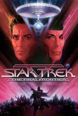 fridge refrigerator toolbox magnet 3.5x5'' star trek 5 movie poster  kirk spock