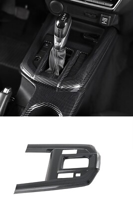 Carbon Fiber Center Console Gear Shift Panel Cover For Isuzu D-Max 2021 Parts