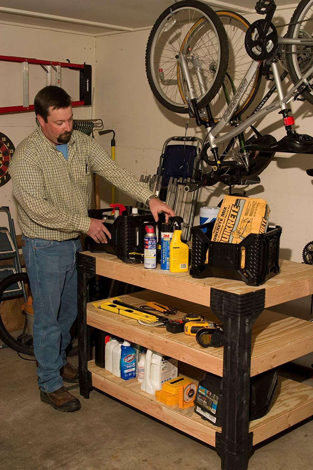 workbench garage heavy duty tool storage work bench drawer