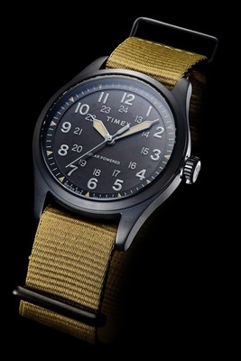 Pre-owned Timex [] Watch Expedition North Field Post Solar 36mm Tw2v00400 Men's Khaki