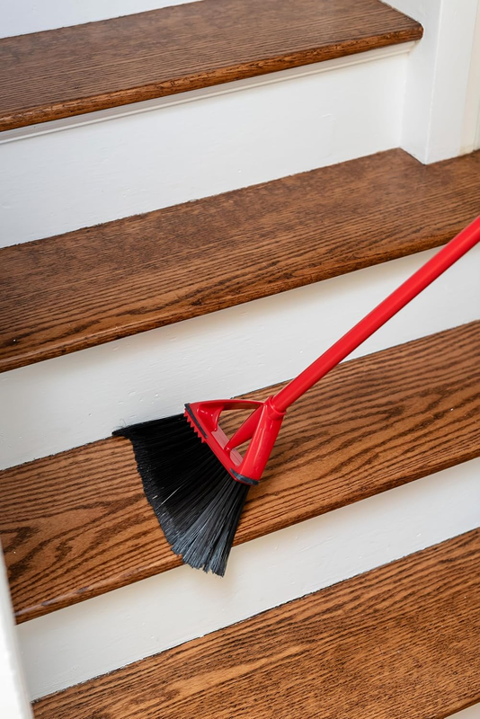 Oskar Broom with Dustpan and 1 One Sweep Broom | Indoor and Outdoor | Broom with