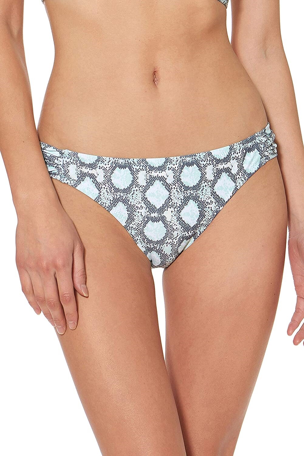 Jessica Simpson 266205 Women's Snake Print Bikini Bottom Swimwear Size S