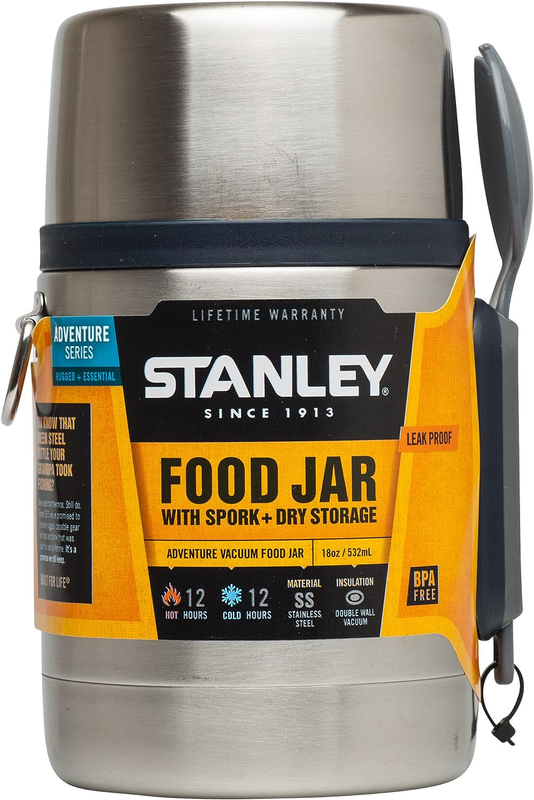 Stanley Classic Stainless Steel Leak Proof BPA Free Wide Mouth Thermos Food Jar