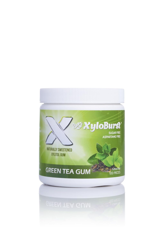 Gum - Sugar-free Natural Xylitol Teeth Cleaning Chewing Gum -100 Count