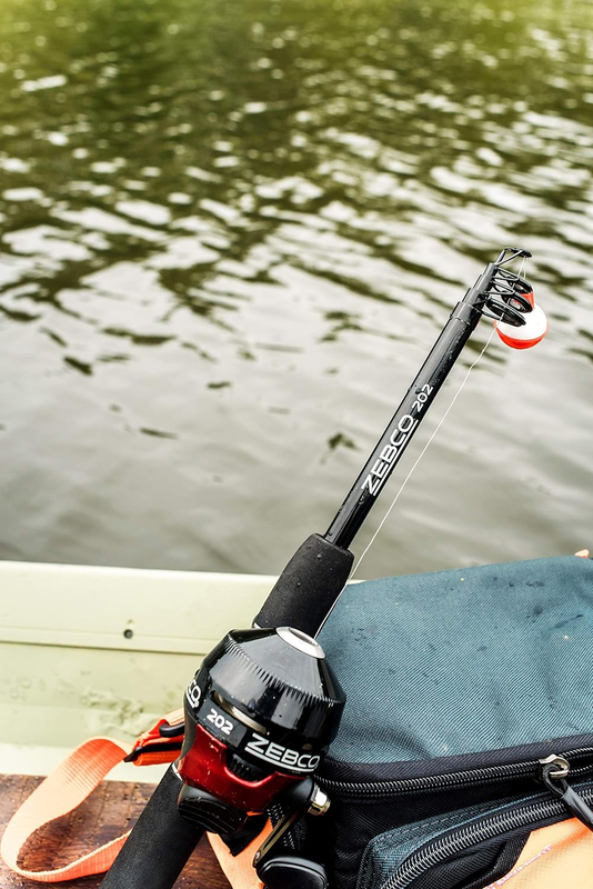 202 Spincast Reel Telescopic Fishing Rod Combo 17" to 5ft 6" Telescopic Fishing