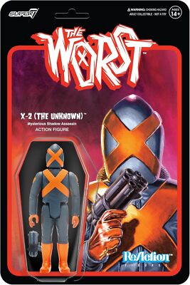 The Worst X-2 (The Unknown) - 3.75'' The Worst Action Figure with Accessory Co...