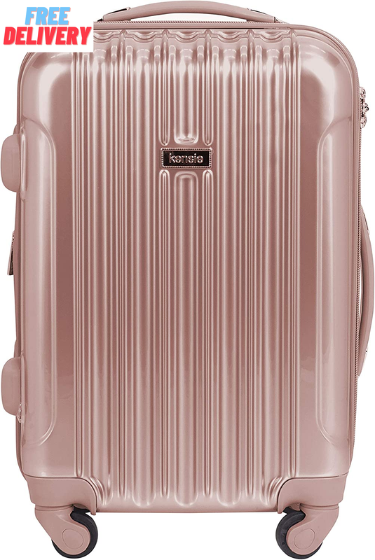 Women'S Alma Hardside Spinner Luggage, Expandable, Rose Gold