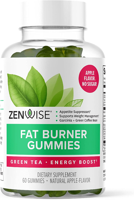 Zenwise Fat Burner Gummies - Appetite Suppressant for Weight