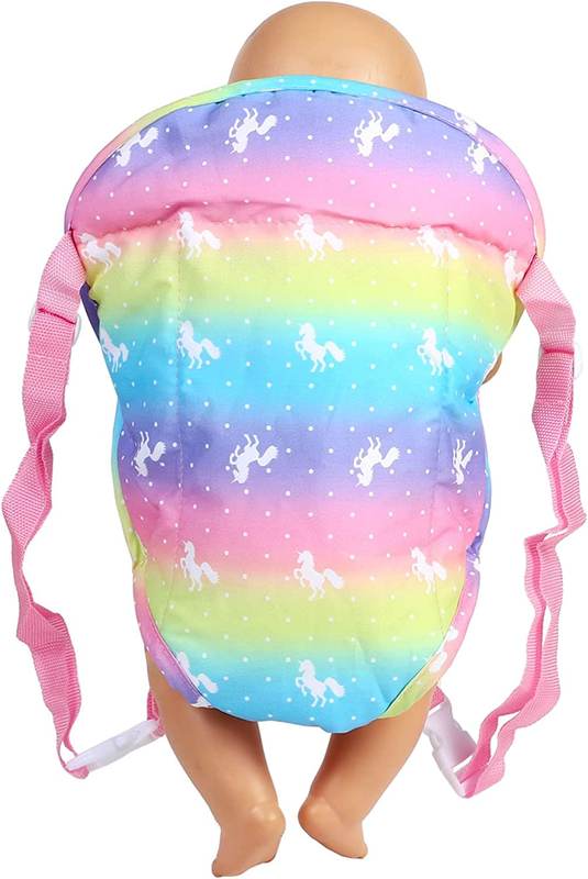 Baby Doll Carrier Doll Backpack Carrier for American Doll 15 Inch to 18 Inch Dol