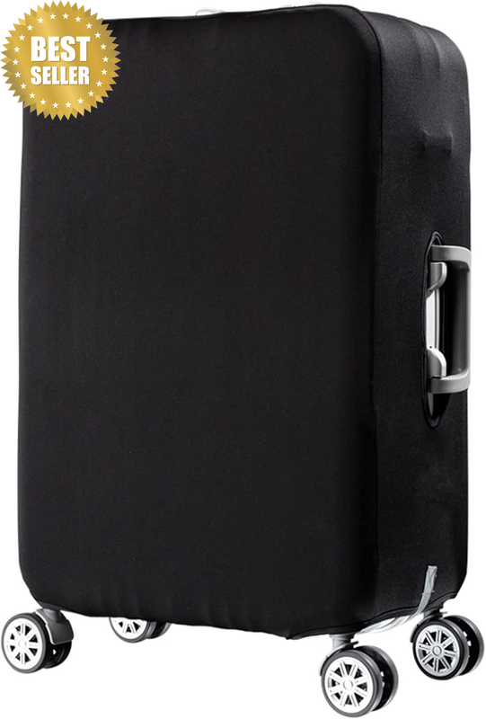 Luggage Cover Spandex Travel Suitcase Cover Dustproof Washable Protector Zipper