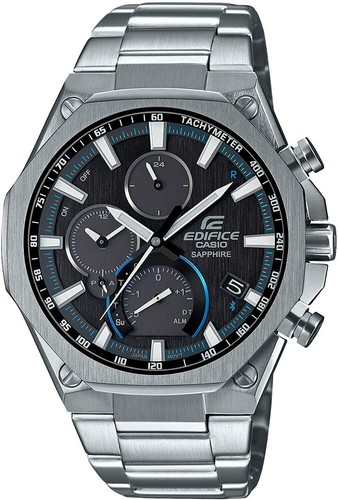 Pre-owned Casio Edifice Eqb-1100yd-1ajf Men's Watch Smartphone Link Bluetooth In Box