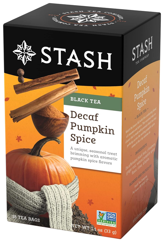 Decaf Pumpkin Spice Black Tea - Decaf, Non-gmo Project Verif
