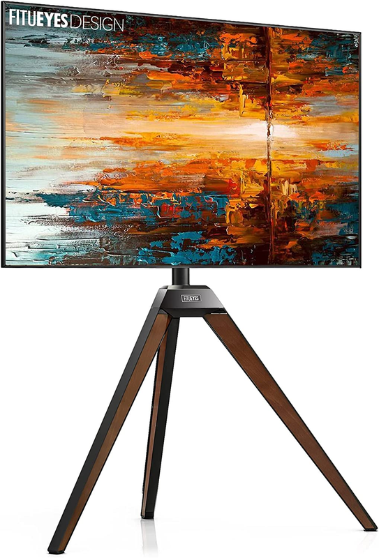 For 37 43 50 55 65 Inch Tv, Tripod Tv Stand Modern Easel